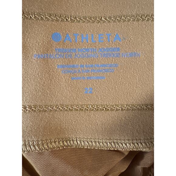 Athleta Trekkie North Jogger Pants Plus Size 22 PullOn Brown Stretch - Picture 6 of 7